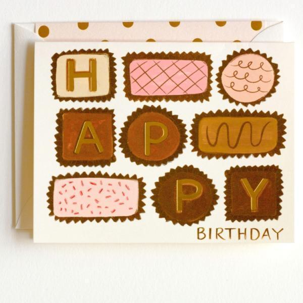 Happy Birthday Chocolates - Thirty Six Knots - thirtysixknots.com