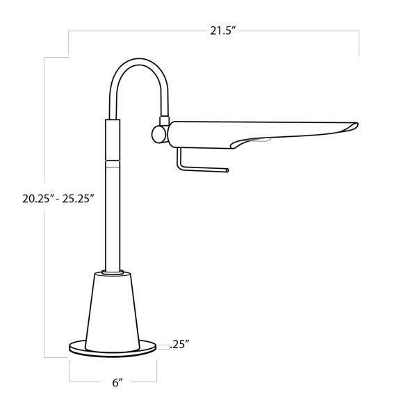 Regina Andew Raven Task Lamp - Thirty Six Knots - thirtysixknots.com