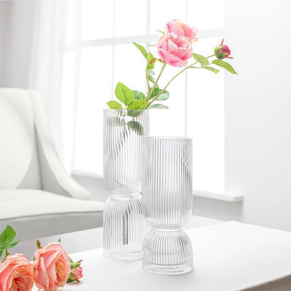 Cascade White Lustre Glass Vase - Thirty Six Knots - thirtysixknots.com