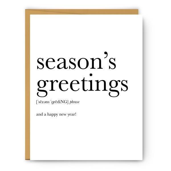 Season's Greetings and a Happy New Year - Greeting Card - Thirty Six Knots - thirtysixknots.com