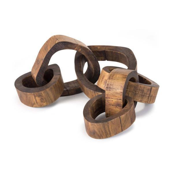 Regina Andrew Wooden Links Centerpiece - Thirty Six Knots - thirtysixknots.com