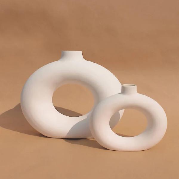 White Polo Vase - Thirty Six Knots - thirtysixknots.com