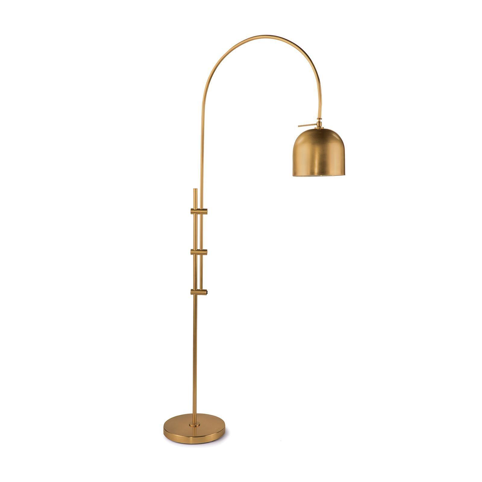 Regina Andrew Arc Floor Lamp With Metal Shade - Thirty Six Knots - thirtysixknots.com