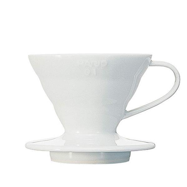 Hario V60-02 White Ceramic Pour Over Dripper - Thirty Six Knots - thirtysixknots.com