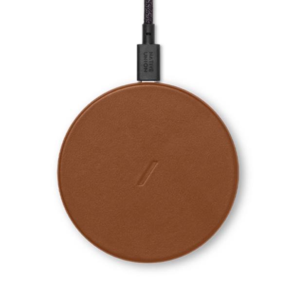 Native Union Drop Classic Leather Wireless Charger - Thirty Six Knots - thirtysixknots.com