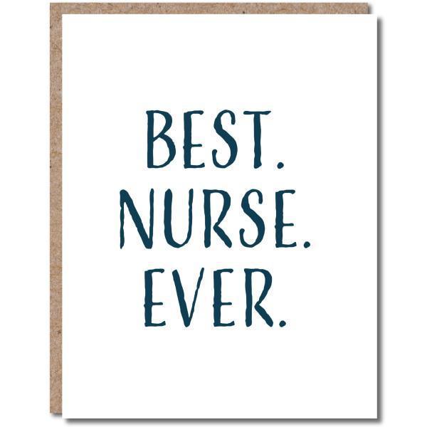 Thank You Card Nurse • Nurse Appreciation • Nurses Day Card - Thirty Six Knots - thirtysixknots.com