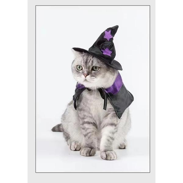 Devil Halloween Pets Costume (Hat & Cloak) - Thirty Six Knots - thirtysixknots.com