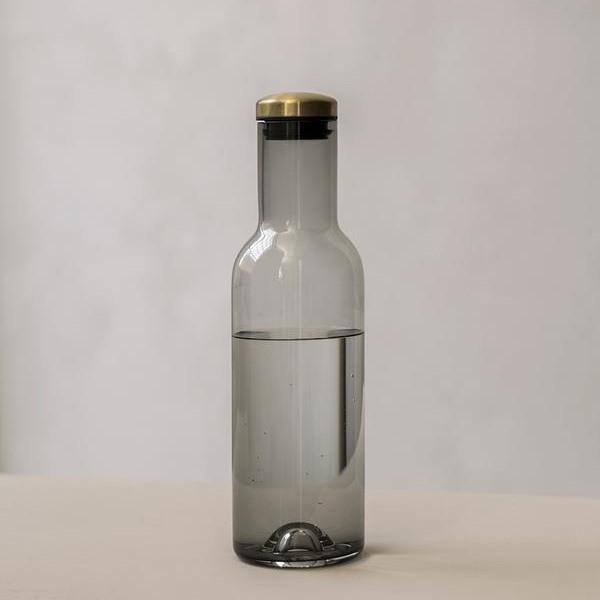 Bottle Carafe, 34oz - Smoke Glass - Thirty Six Knots - thirtysixknots.com