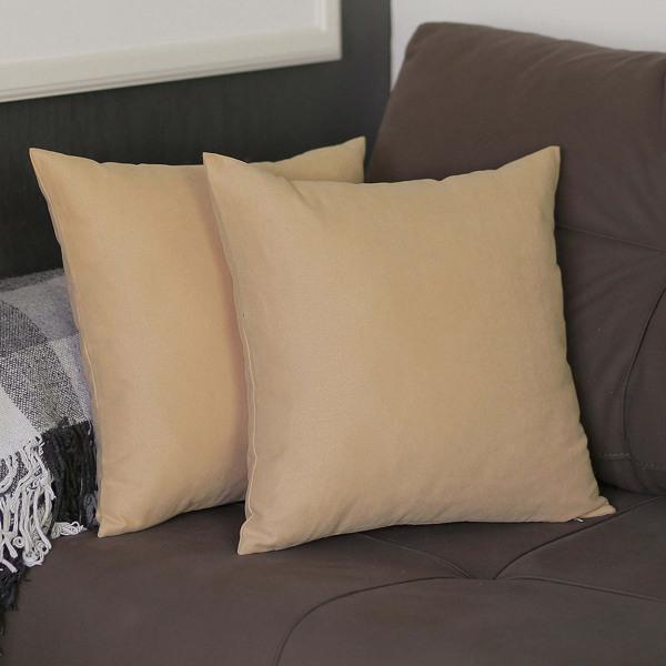 Farmhouse Square and Lumbar Solid Colour Throw Pillows - Thirty Six Knots - thirtysixknots.com