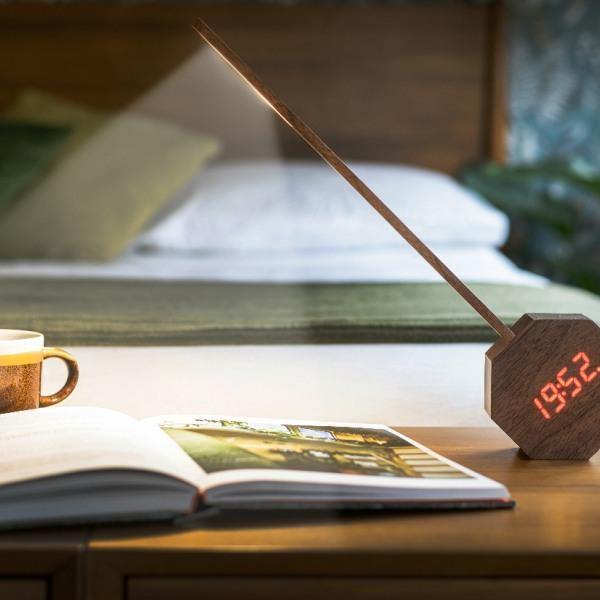 Gingko Octagon One Plus Portable Alarm Clock Desk Light - Thirty Six Knots - thirtysixknots.com