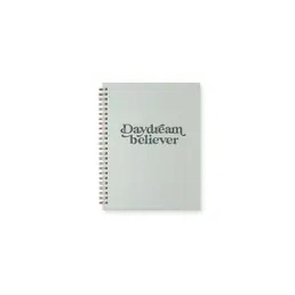 Daydream Believer Journal: Lined Notebook Ocean Mist Cover | Dark Green Ink - Thirty Six Knots - thirtysixknots.com