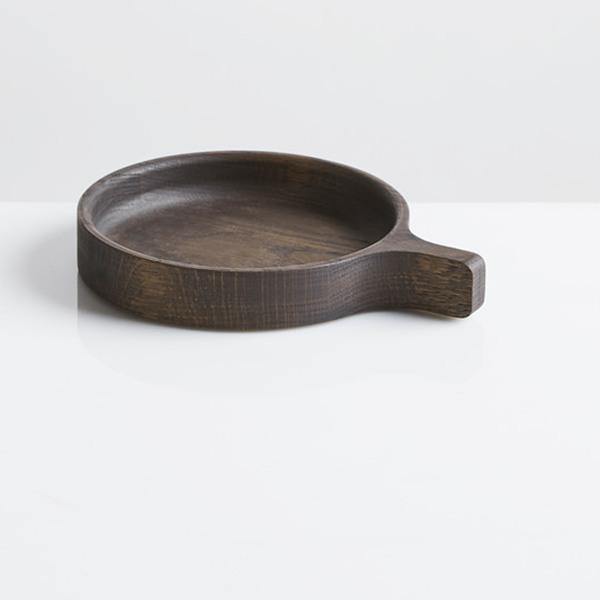 Racket tray (small) smoked oak - Thirty Six Knots - thirtysixknots.com