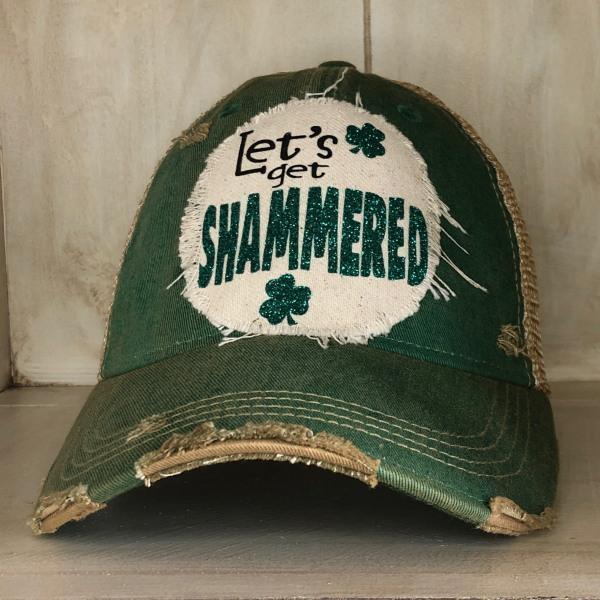 Let's Get Shammered Hat, St. Patrick's Day Hat - Thirty Six Knots - thirtysixknots.com