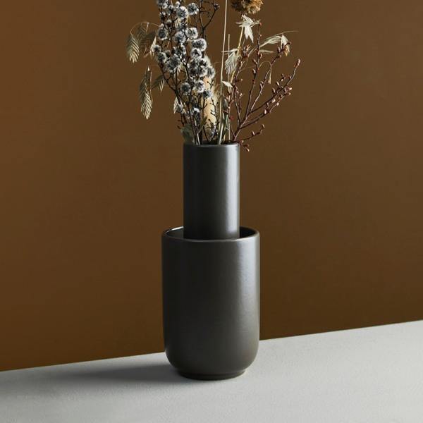 Amel vase (Taupe) - Thirty Six Knots - thirtysixknots.com
