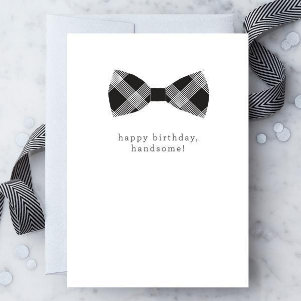 “Happy Birthday, handsome." Greeting Card - Thirty Six Knots - thirtysixknots.com