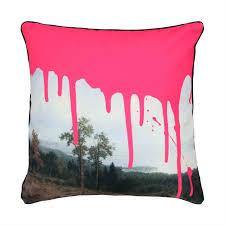 Artistic Pink Cushion - Thirty Six Knots - thirtysixknots.com