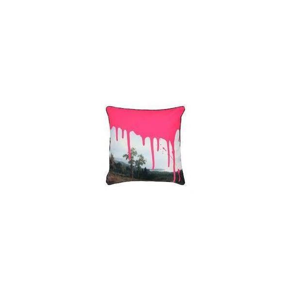 Artistic Pink Cushion - Thirty Six Knots - thirtysixknots.com