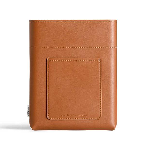 Memobottle Leather Sleeve - Tan - Thirty Six Knots - thirtysixknots.com