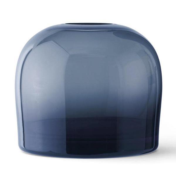 Audo Copenhagen Troll Glass Vase - Midnight Blue - Thirty Six Knots - thirtysixknots.com