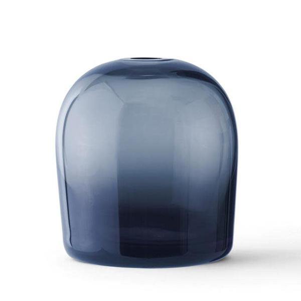 Audo Copenhagen Troll Glass Vase - Midnight Blue - Thirty Six Knots - thirtysixknots.com